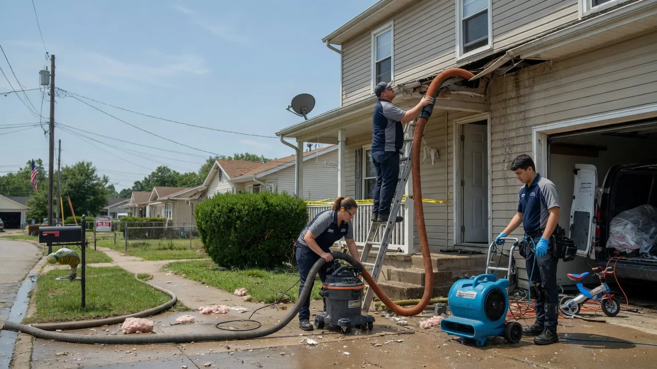 Water Damage Restoration in Fort George G Meade, MD near me